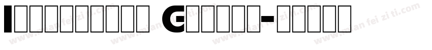Industrial Gothic字体转换